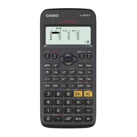 Casio fx-82AR X user guide