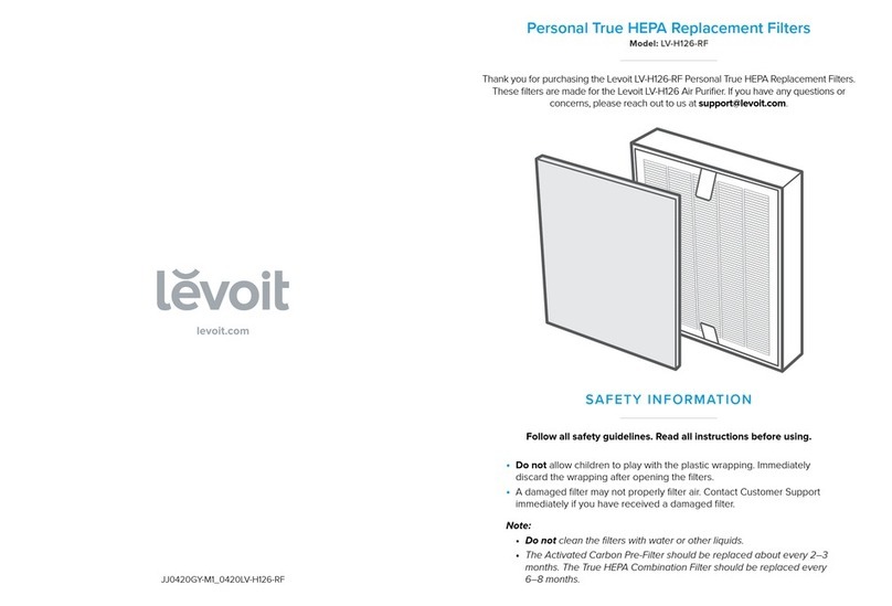Levoit LV-H126-RF User manual Levoit LV-H126-RF User manual