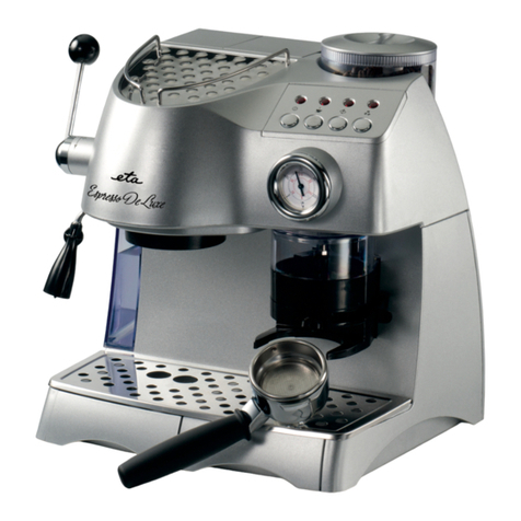 eta Espresso Deluxe 7175 user manual