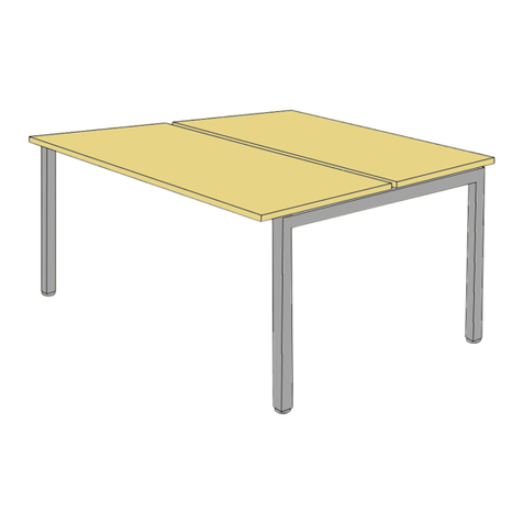Jason.L Quadro Square 2P workstation User manual