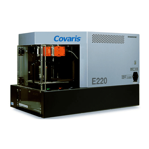 Covaris E220-plus Setup & instruction manual