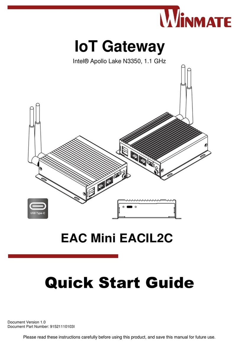 Winmate EAC Mini EACIL2C User manual