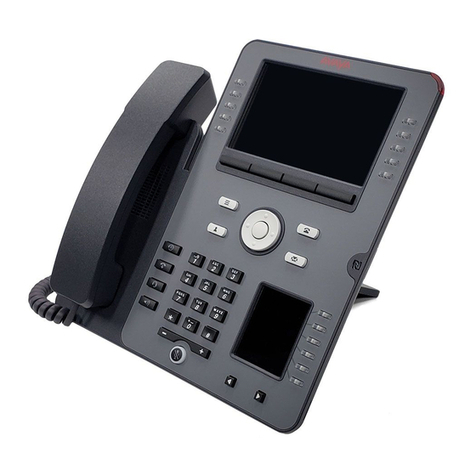 Avaya J189 SIP quick reference