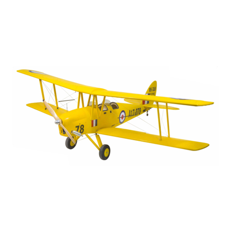 Dancing Wings Hobby Tiger Moth DH82 2.15M User manual