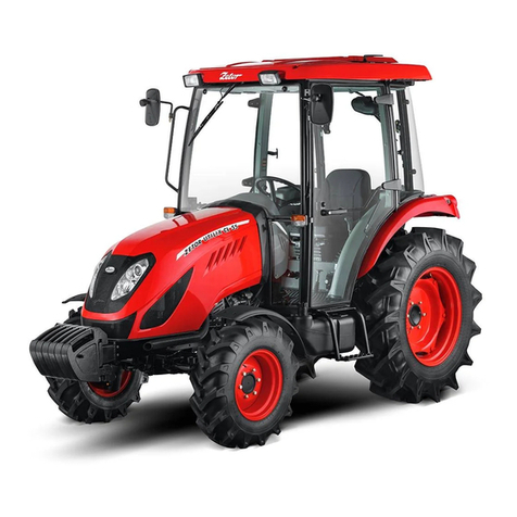 Zetor UTILIX CL Operator's manual