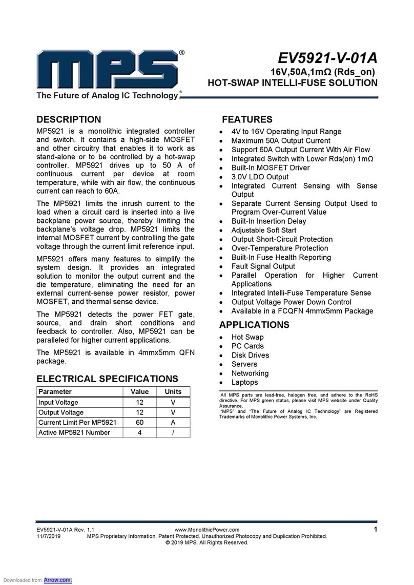 MPS MP5921 User manual
