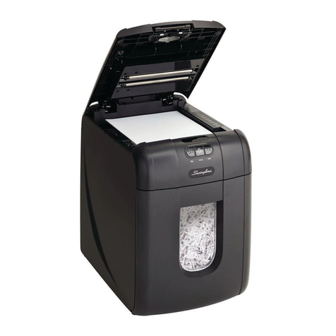 Swingline Stack-And-Shred 130X manual