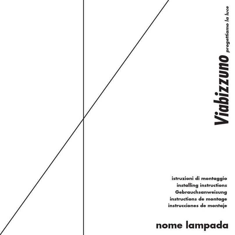 Viabizzuno minima ta mn02 Instruction Manual