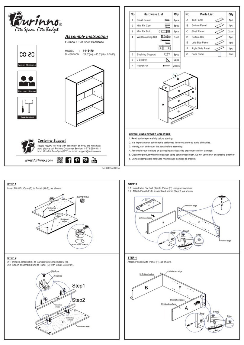 Furinno 14151R1 User manual