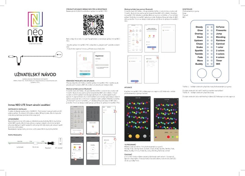 IMMAX NEO LITE user manual
