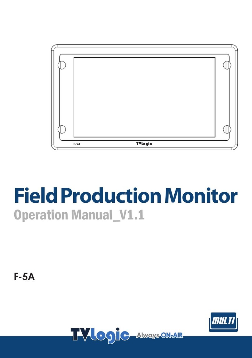 TV Logic F-5A User manual