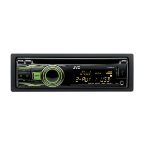 JVC KD-R621EY User manual