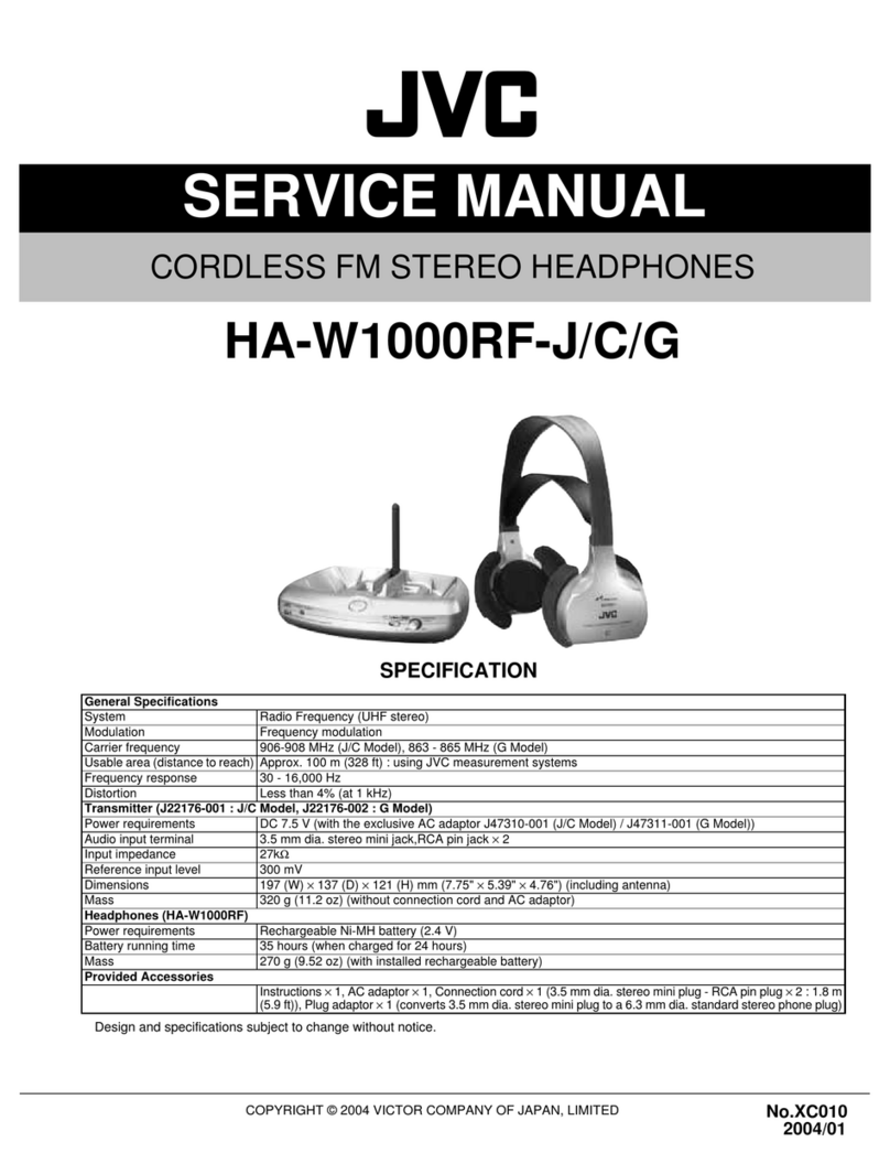 JVC HA-W1000RF-J User manual