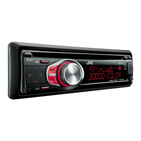 JVC KD-R501 User manual