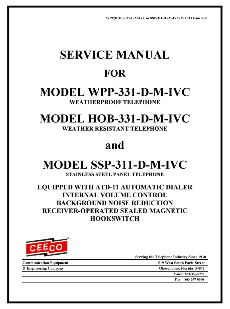 CEECO WPP-331-D-M-IVC User manual
