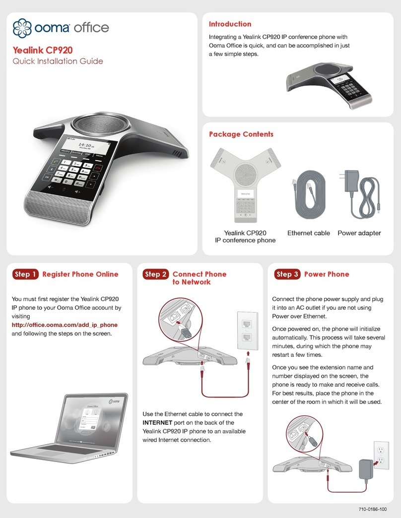Yealink CP920 User manual