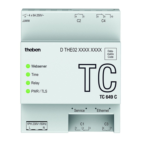 Theben TC 649 C manual