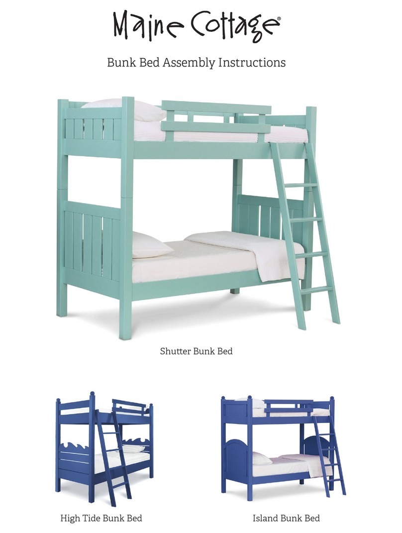 Maine Cottage MC1805 Assembly instructions