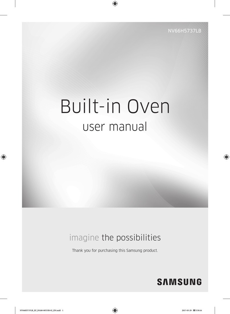 Samsung NV66H5737LB user manual