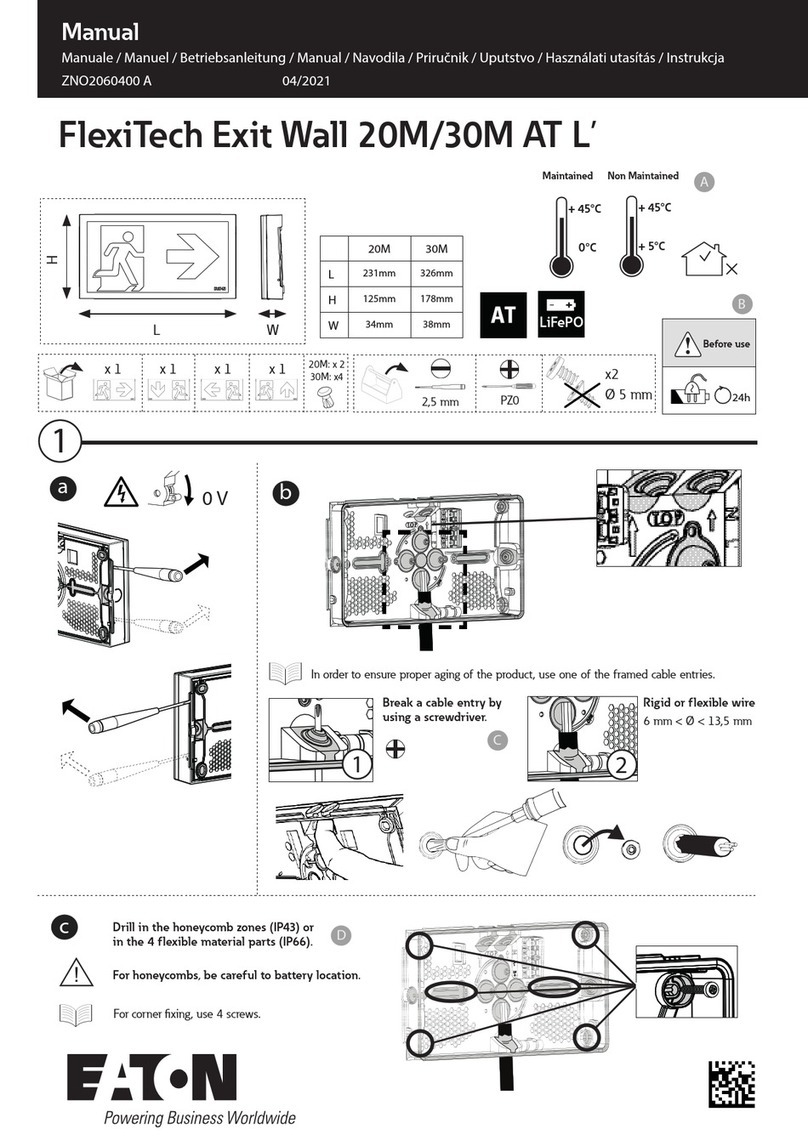 Eaton FlexiTech Exit Dual AT L manual
