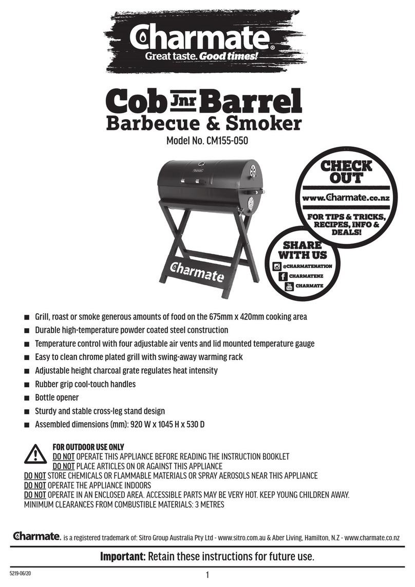 Charmate Cob Jnr Barrel CM155-050 manual