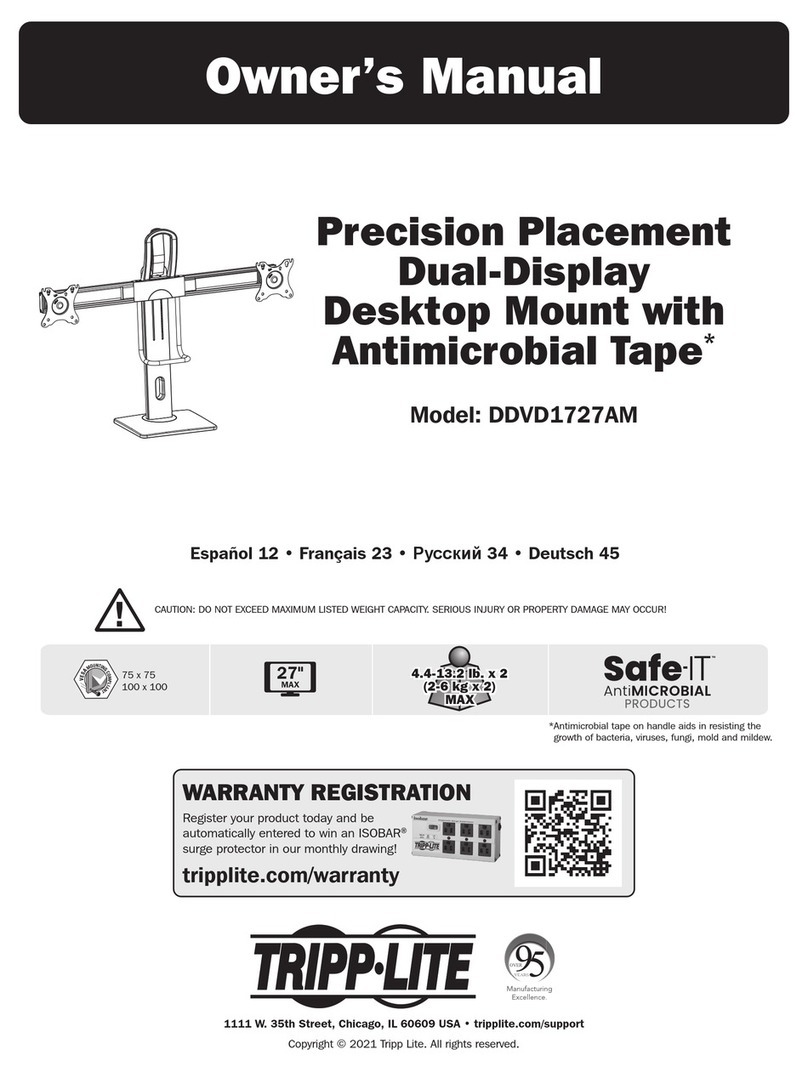 Tripp Lite DDVD1727AM User manual