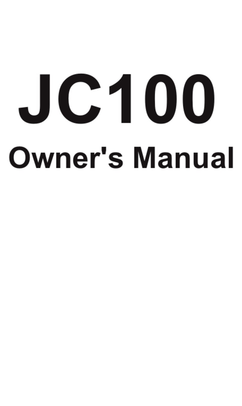 Jensen JC100 owner's manual