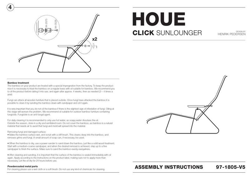 HOUE HENRIK PEDERSEN 97-1805-V5 Assembly instructions