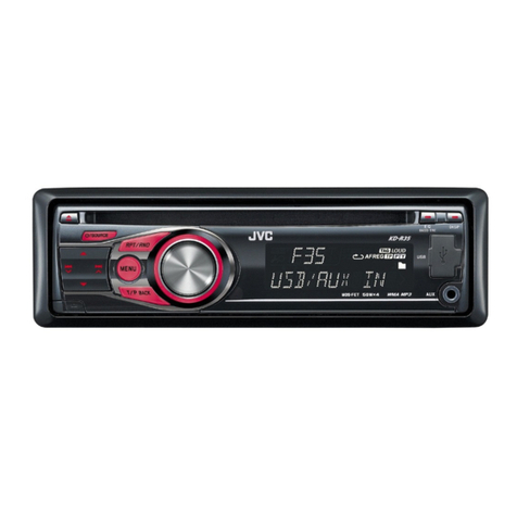 JVC KD-R411 User manual