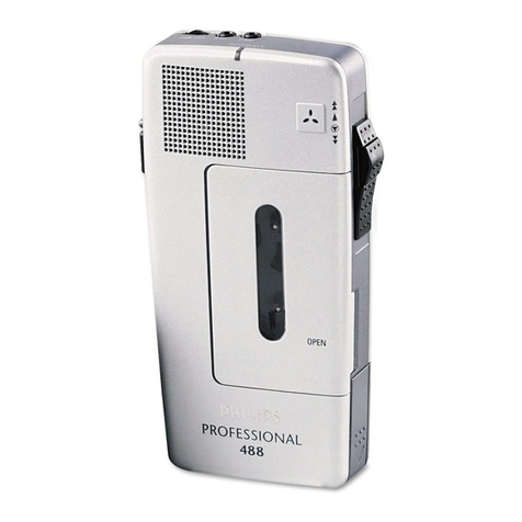 Philips POCKET MEMO LFH388 User manual