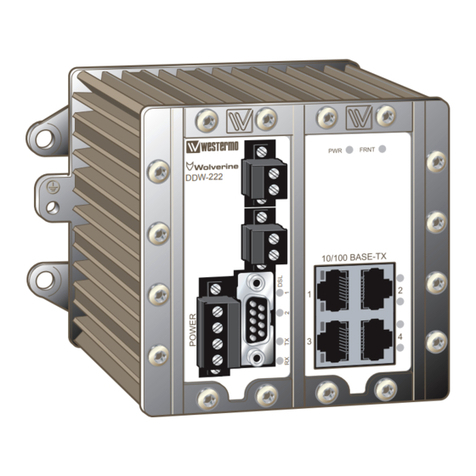 Westermo WOLVERINE DDW-222 Series User manual