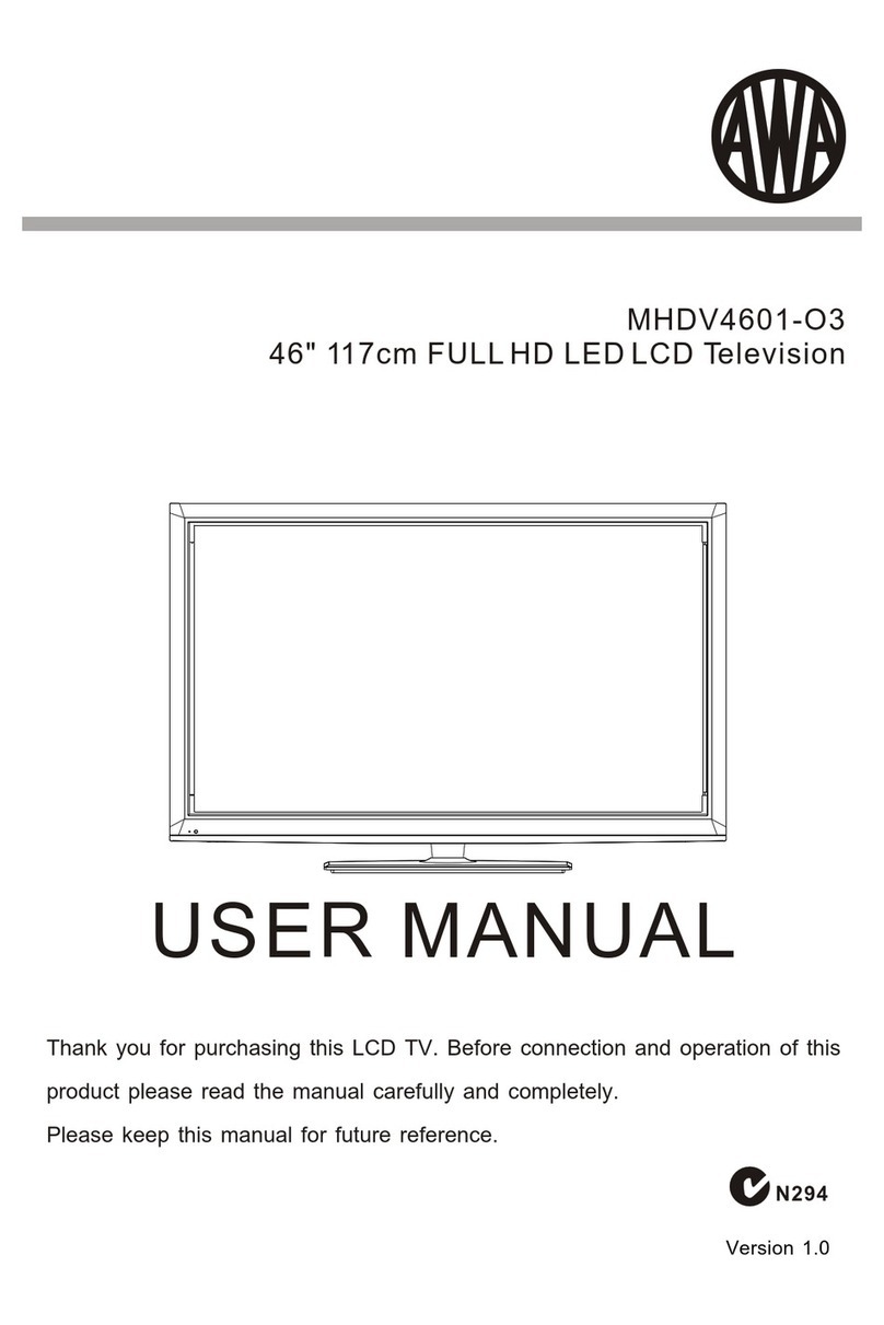 AWA MHDV4601-O3 User manual