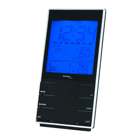 Technoline WS 9120 User manual Technoline WS 9120 User manual