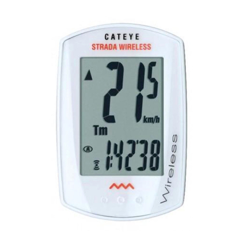 Cateye STRADA quick start guide
