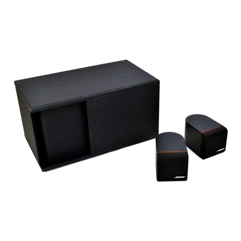 Bose Acoustimass 3 Series manual