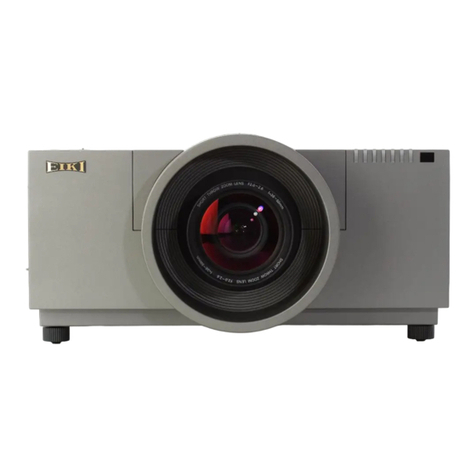 Eiki LC-X800A owner's manual