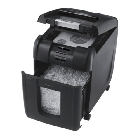 Swingline STACK-AND-SHRED200X&200XL 60X Instruction Manual