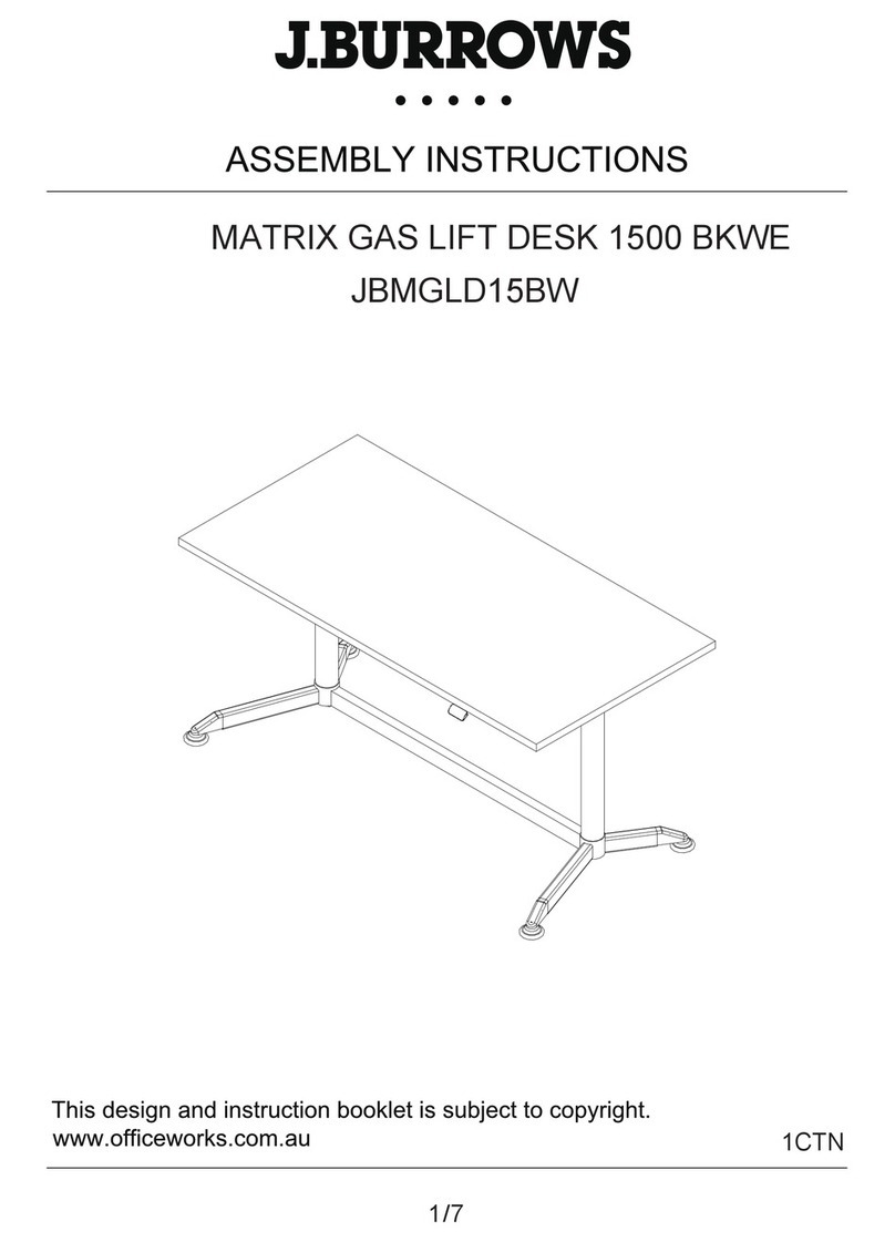 J.Burrows JBMGLD15BW User manual J.Burrows JBMGLD15BW User manual