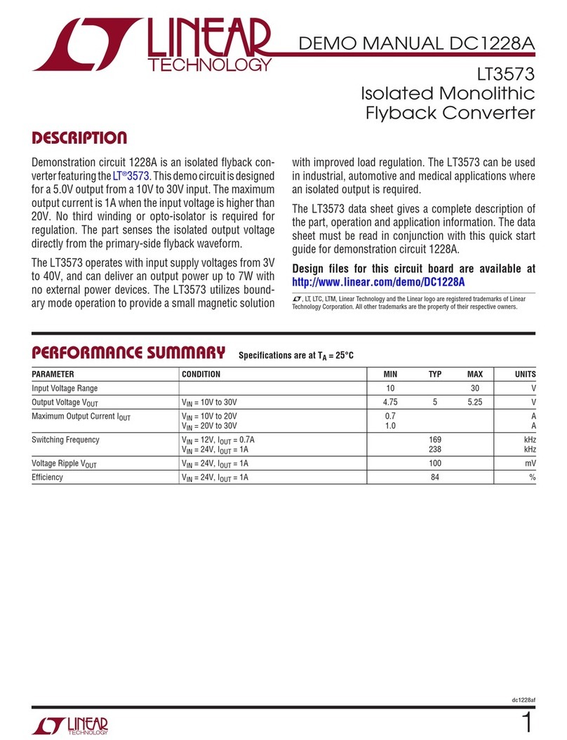Linear Technology DC1228A Demo Manual