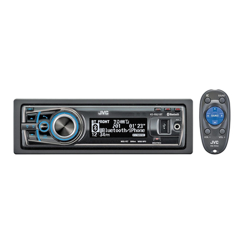 JVC KD-R921BTEY User manual