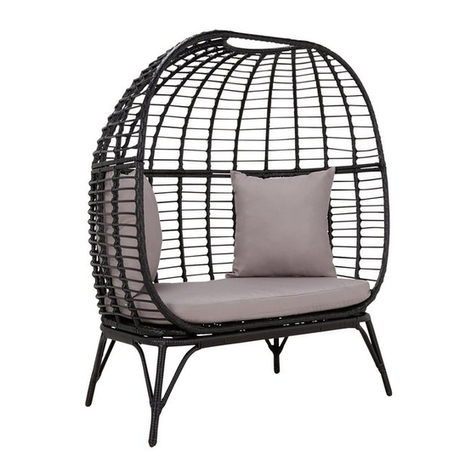 Habitat Egg Bench 921/0822 quick start guide