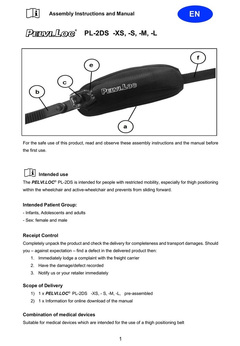 A2J PELVI.LOC PL-2DS Assembly instruction and manual
