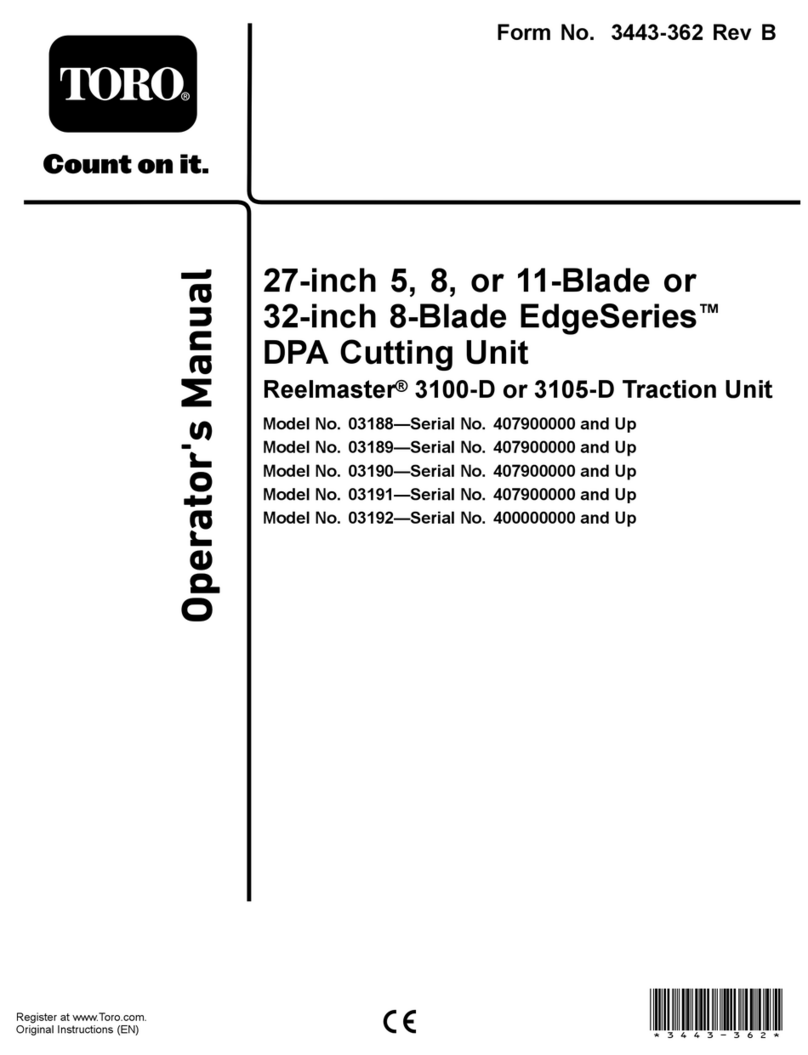 Toro 03188 Operator's manual