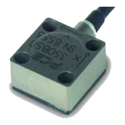 PCB Piezotronics 350B50/NC User manual