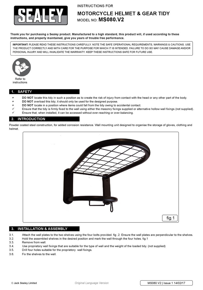 Sealey MS080.V2 User manual