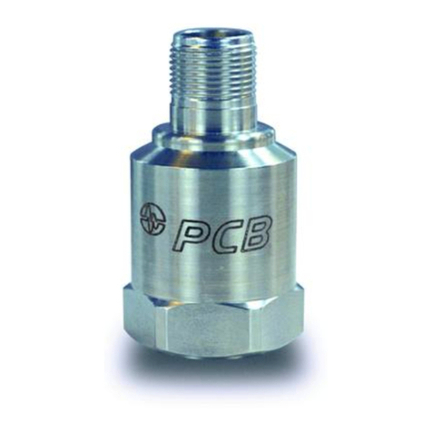 PCB Piezotronics 393B12 User manual