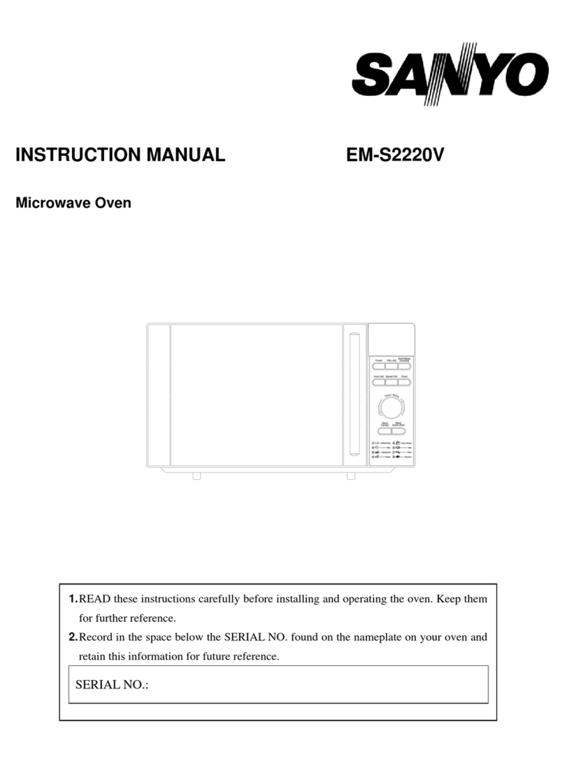 Sanyo EM-S2220V User manual