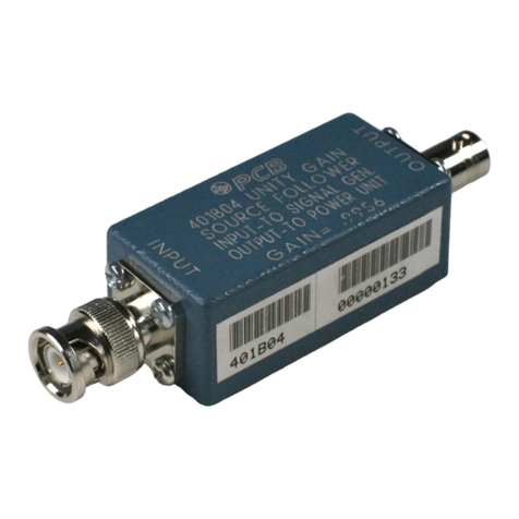 PCB Piezotronics ICP 401B04 User manual