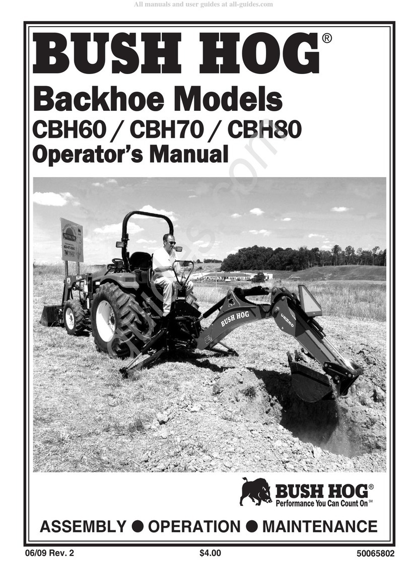 Bush Hog CBH60 Operator's manual
