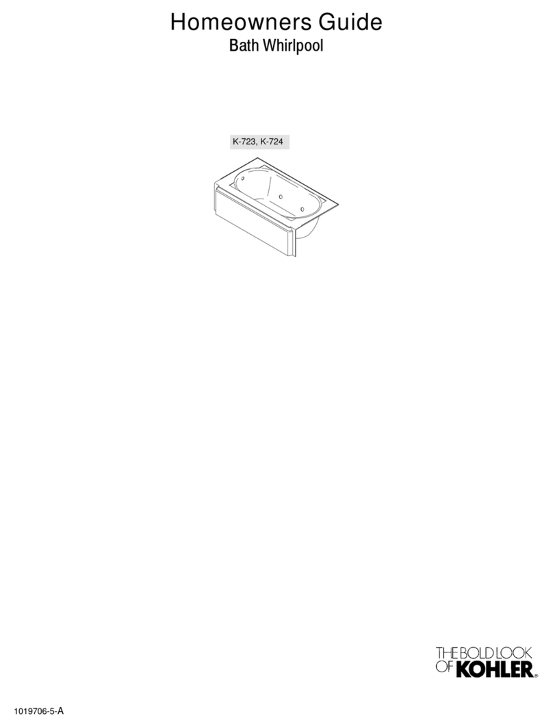Kohler K-724 Assembly instructions